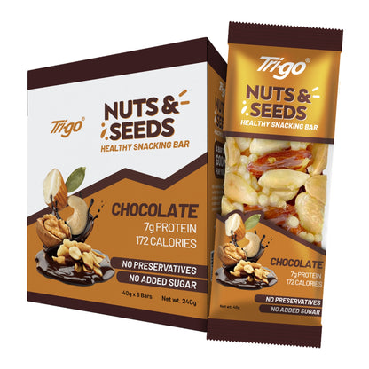 Nuts & Seeds Healthy Snacking Bar 6pcs x 40g