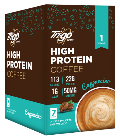 High Protein Coffee (Box of 7 sachets)