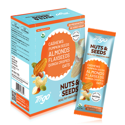 Vegan Nuts & Seeds Healthy Snacking Bar 12pcs x 35g