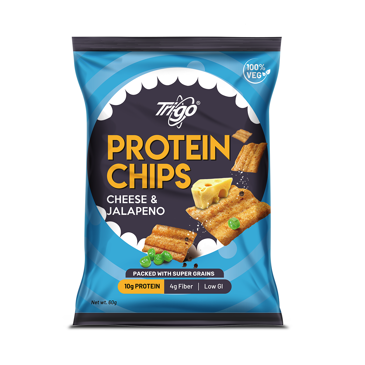 Vegetarian Protein Chips 60g x 6