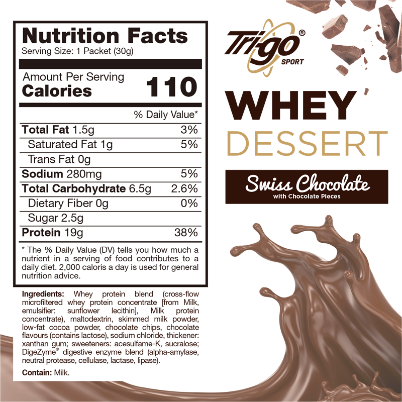 Whey Dessert (Box of 7 sachets)